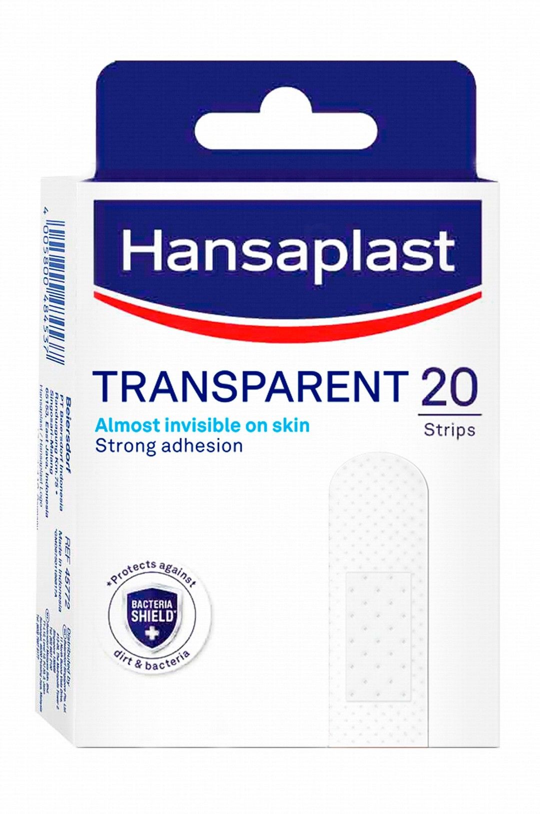 Hansaplast Transparent Plasters, 20 Strips - Makkah Pharmacy