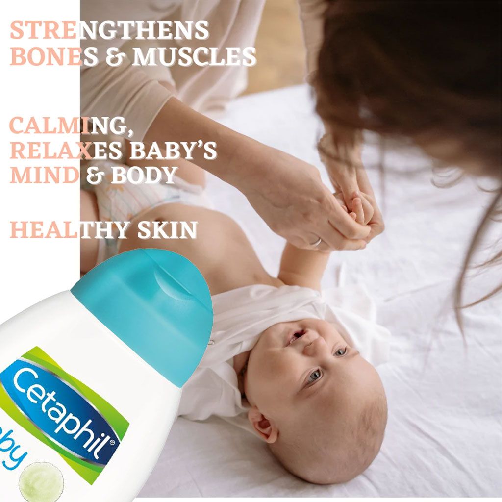 Cetaphil Baby Massage Oil, 300ml - Makkah Pharmacy
