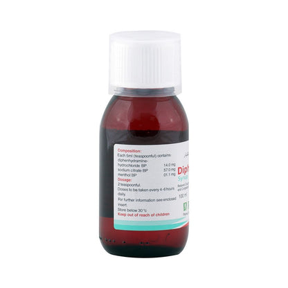Diphelin Adult Syrup, 100ml