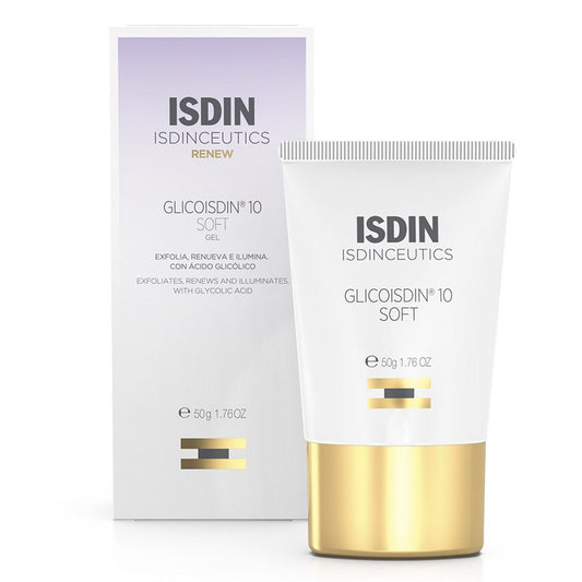 Isdin Glicoisdin 10 Soft Peeling Facial Gel, 50g - Makkah Pharmacy