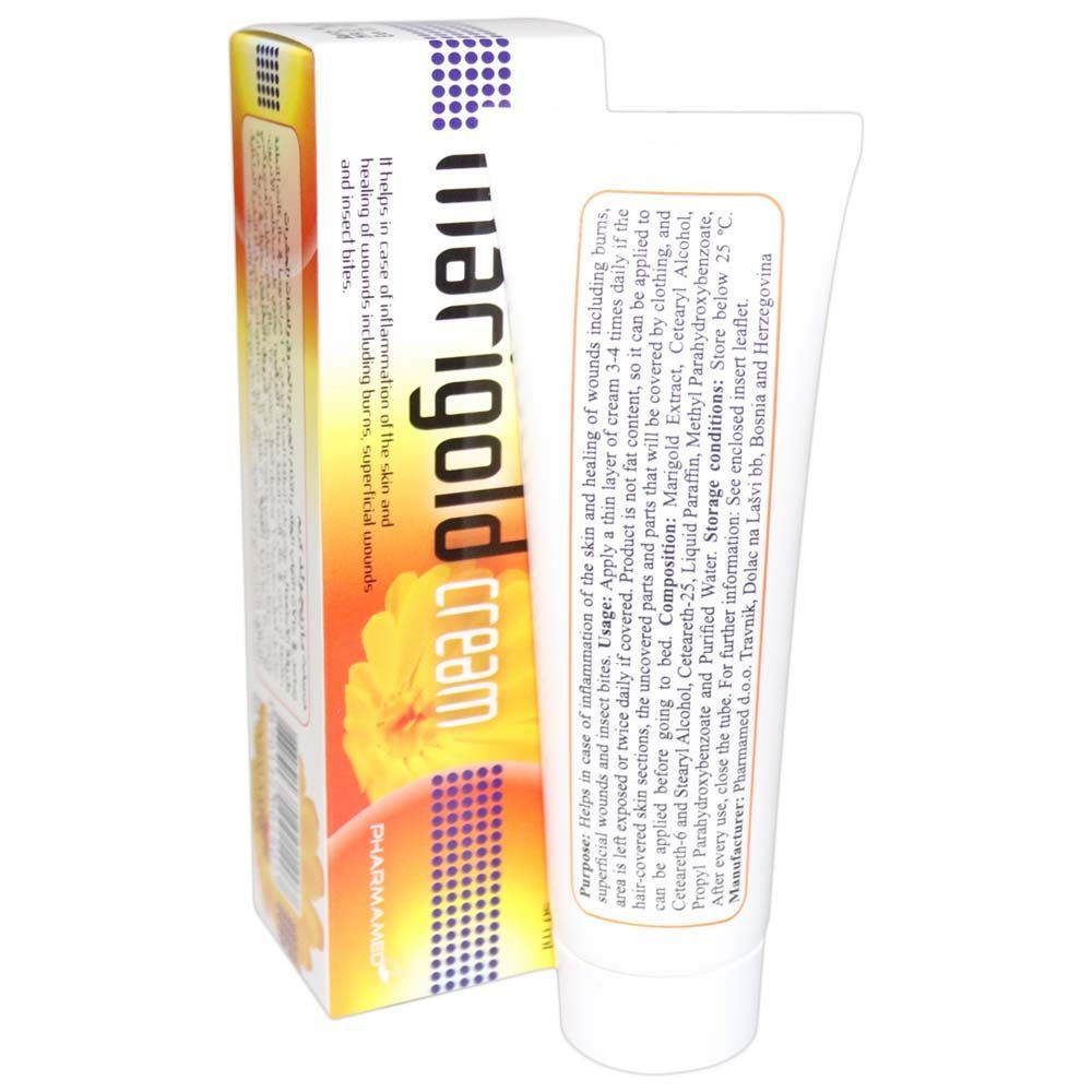Herbifit Marigold Wound Care Cream, 50ml - Makkah Pharmacy
