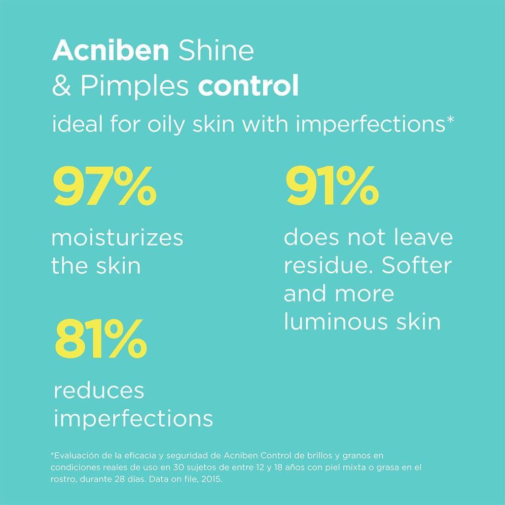 Isdin Acniben Teen Skin Shine & Pimple Control Facial Gel Cream, 40ml - Makkah Pharmacy