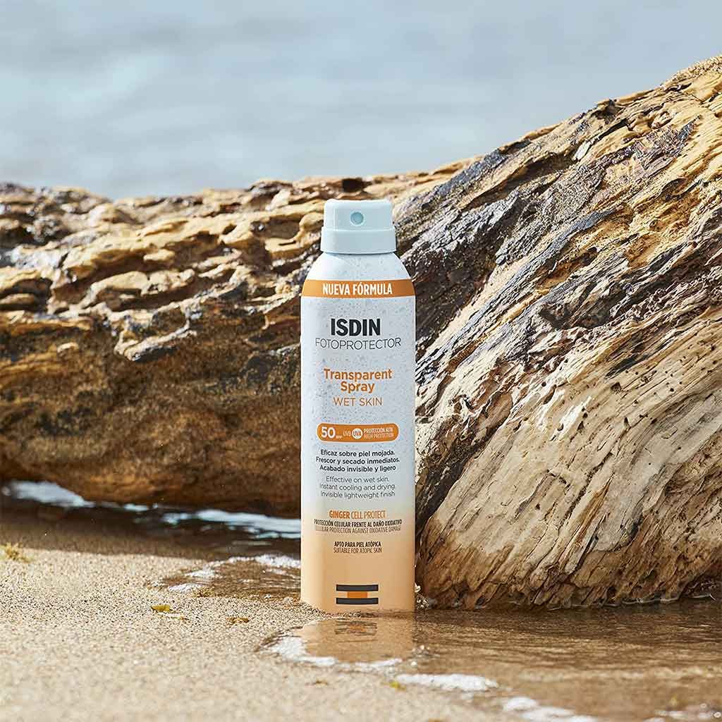 Isdin Fotoprotector Transparent Spray for Wet Skin 250ml - Makkah Pharmacy