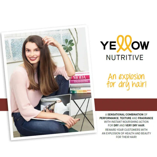 Yellow Nutritive Argan & Coconut Leave-In Conditioner, 250ml - Makkah Pharmacy