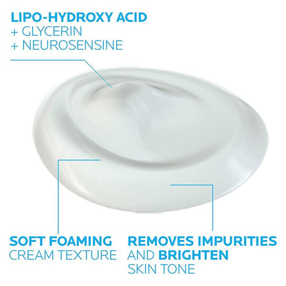 La Roche-Posay Pigmentclar Brightening Foaming Cream Cleanser, 125ml - Makkah Pharmacy