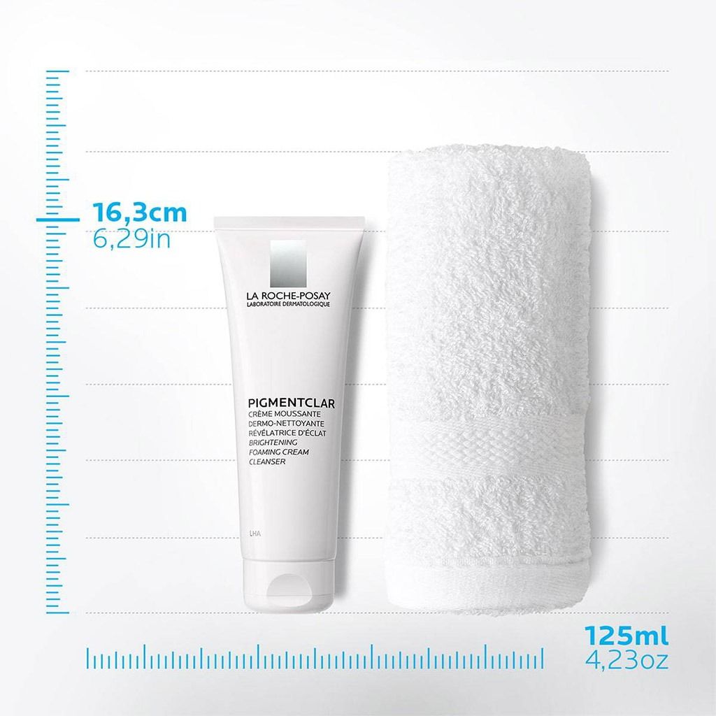 La Roche-Posay Pigmentclar Brightening Foaming Cream Cleanser, 125ml - Makkah Pharmacy