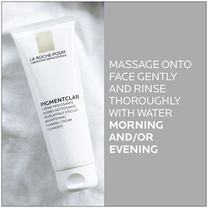 La Roche-Posay Pigmentclar Brightening Foaming Cream Cleanser, 125ml - Makkah Pharmacy