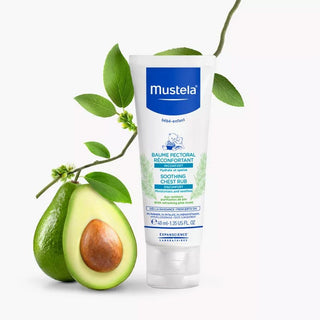 Mustela Hypoallergenic Soothing Chest Rub Balm Pine Scent for Babies, 40ml - Makkah Pharmacy
