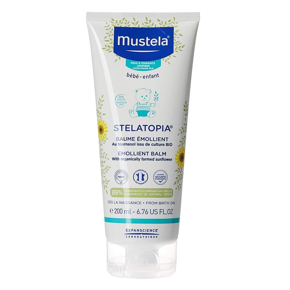 Mustela Stelatopia Emollient Balm 200Ml(P&M) - Makkah Pharmacy
