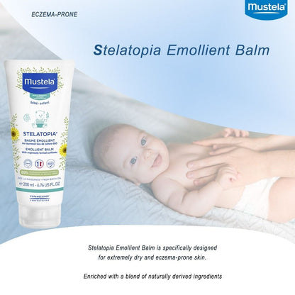 Mustela Stelatopia Emollient Balm 200Ml(P&M) - Makkah Pharmacy