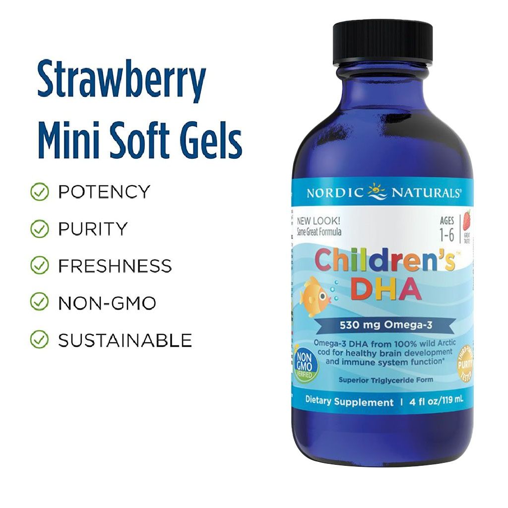 Nordic Naturals Children's DHA 4oz - Makkah Pharmacy