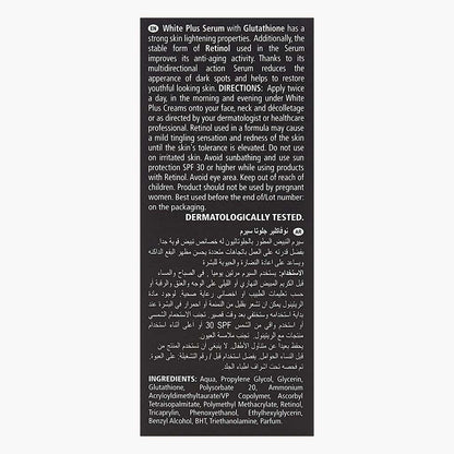 Novaclear Gluta White Plus Serum with Glutathione, Retinol & Vitamin C, 30ml - Makkah Pharmacy