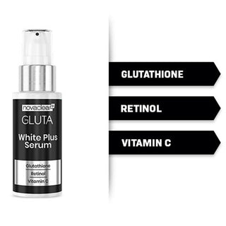 Novaclear Gluta White Plus Serum with Glutathione, Retinol & Vitamin C, 30ml - Makkah Pharmacy