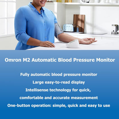 Omron M2 Automatic Digital Blood Pressure Meter, 1 Pack - Makkah Pharmacy