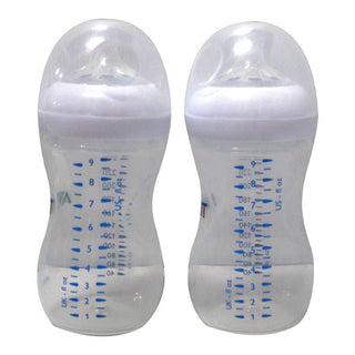 Philips Avent Natural 260ml Anti-Colic Nursing Bottle (1+ Months), 2 Pieces - Makkah Pharmacy