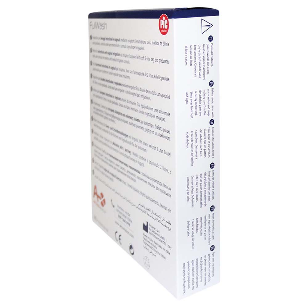 Pic Solution Fullwash Enema Kit with 2L Soft Bag 1 pack - Makkah Pharmacy