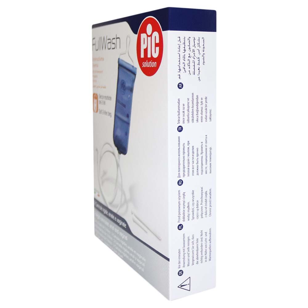 Pic Solution Fullwash Enema Kit with 2L Soft Bag 1 pack - Makkah Pharmacy