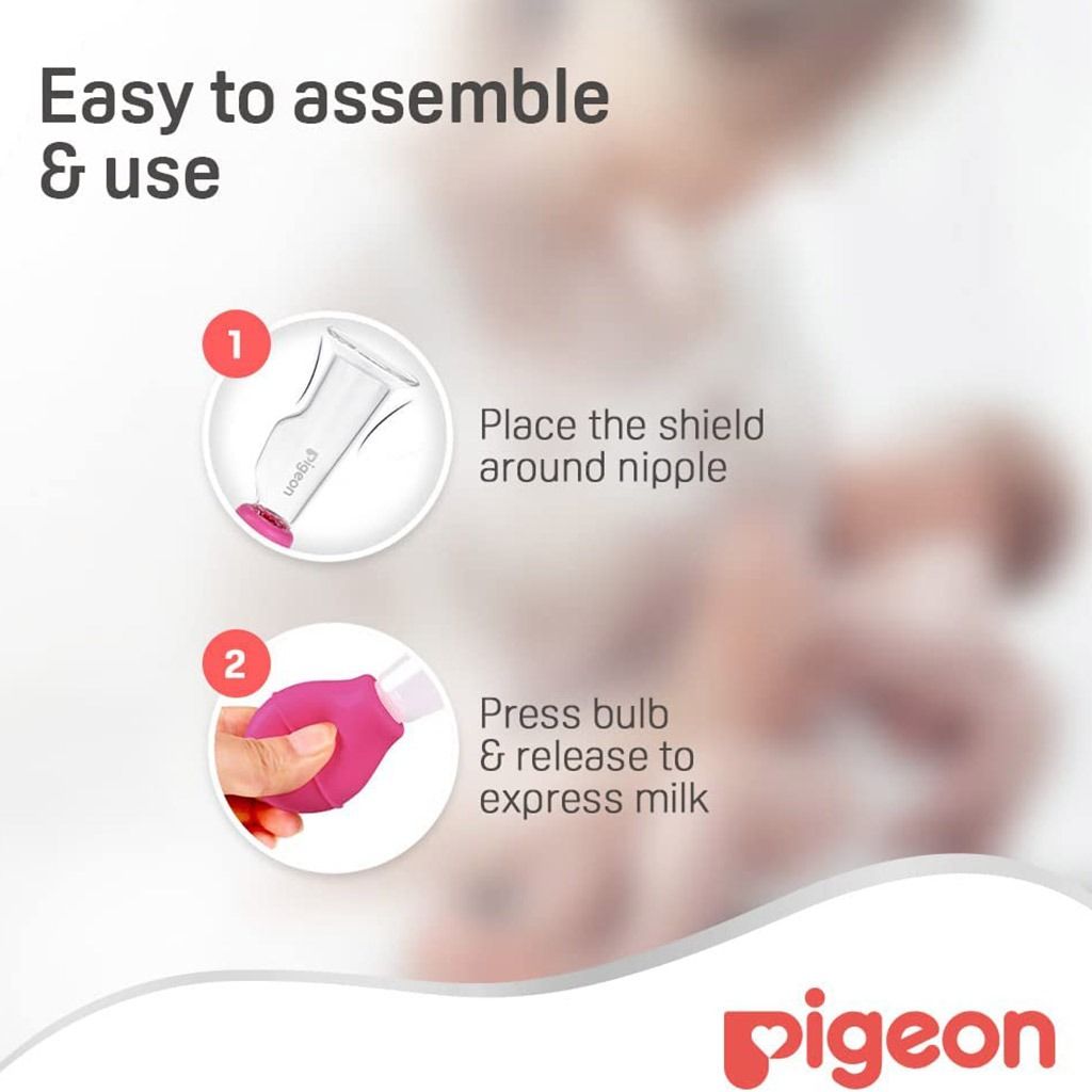 Pigeon Breast Care Pump with Glass Shield, 1 Piece