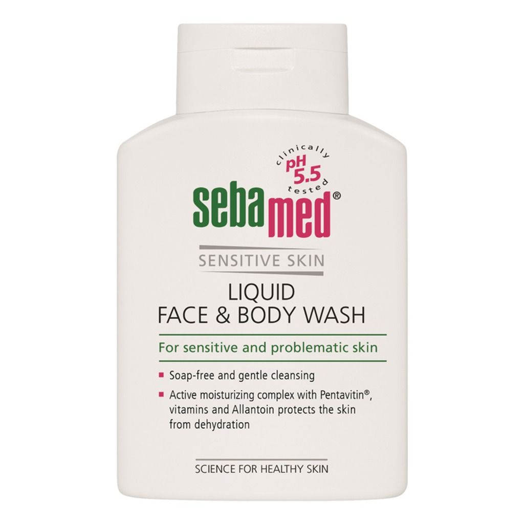 Sebamed Liquid Face & Body Wash for Sensitive Skin, 500ml - Makkah Pharmacy