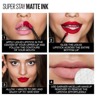 Maybelline Super Stay Matte Ink Liquid Lipstick Pioneer 20, 1 Piece - Makkah Pharmacy