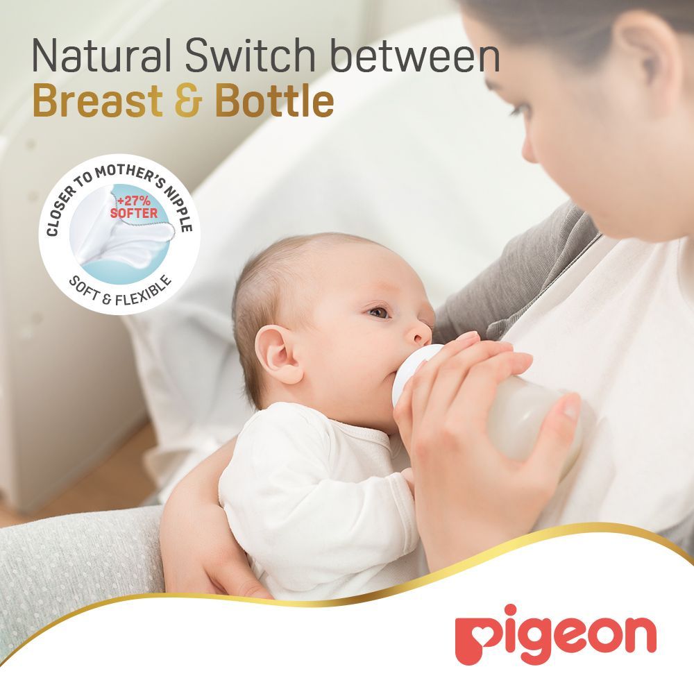 Pigeon Softouch XL Anti-Colic Y-Cut Nipples (9+ Months), 2 Pieces - Makkah Pharmacy