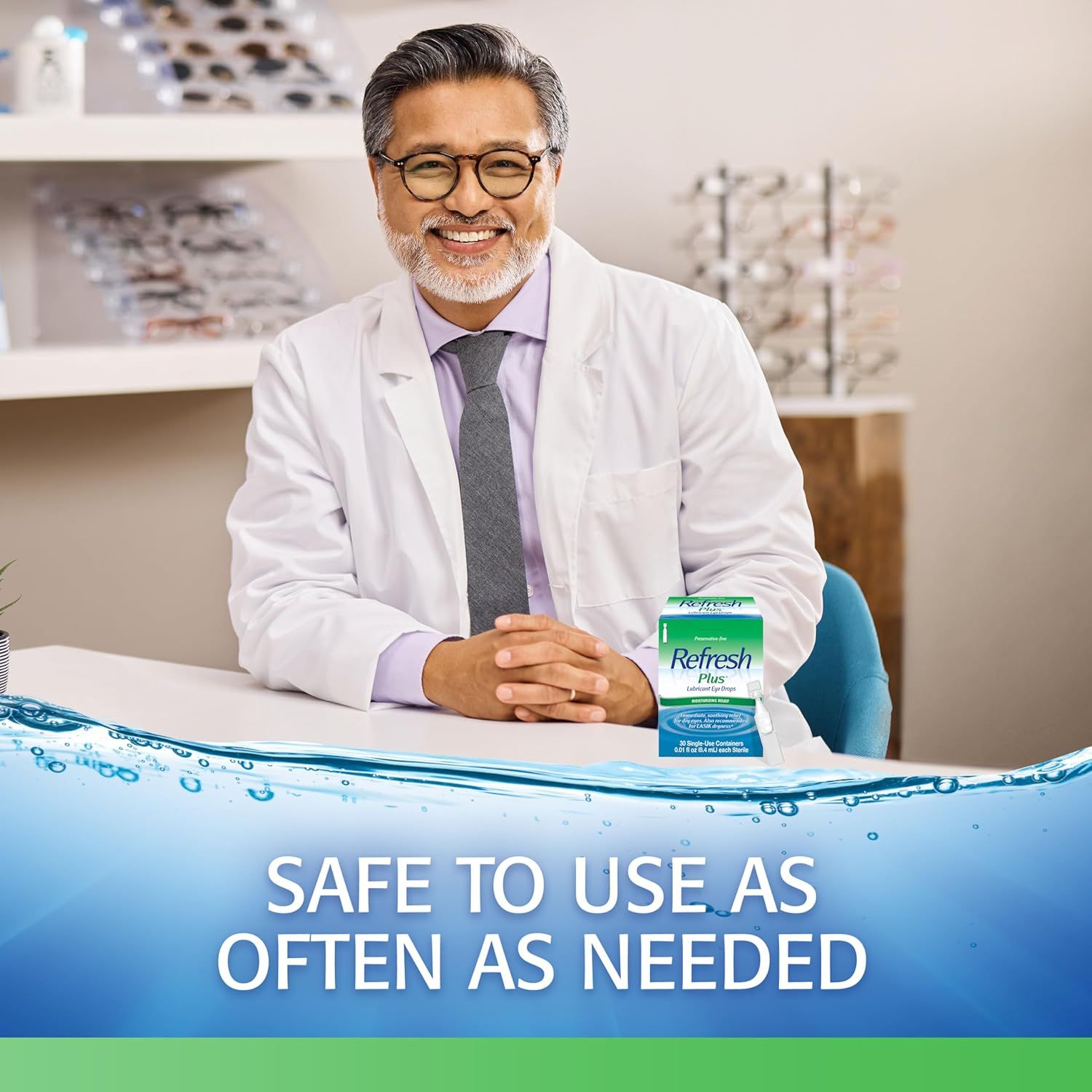 Refresh Plus Lubricant Eye Drop 30 Pieces X 0.4 ml - Makkah Pharmacy