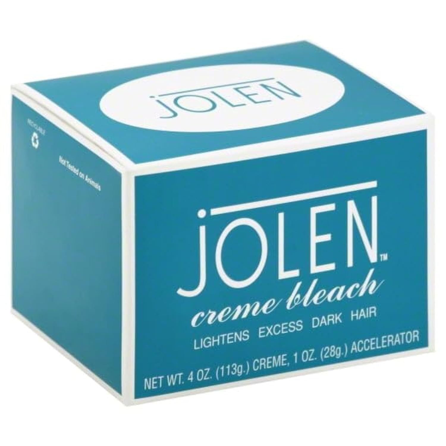 Jolen Bleach Cream for Dark Hair, 1 Pack - Makkah Pharmacy