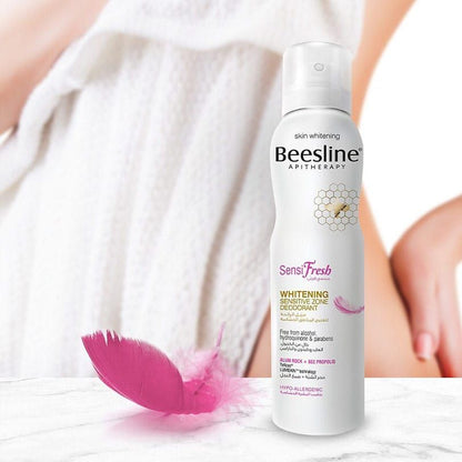 Beesline SensiFresh Sensitive Zone Whitening Deodorant, 150ml - Makkah Pharmacy