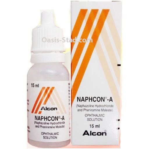 Naphcon -A Sterile Ophthalmic Solution 15 ml
