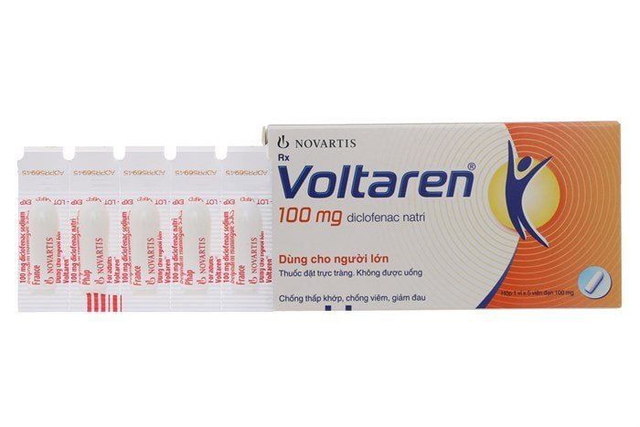 Voltaren Suppositories (100mg), 5 Pieces - Makkah Pharmacy