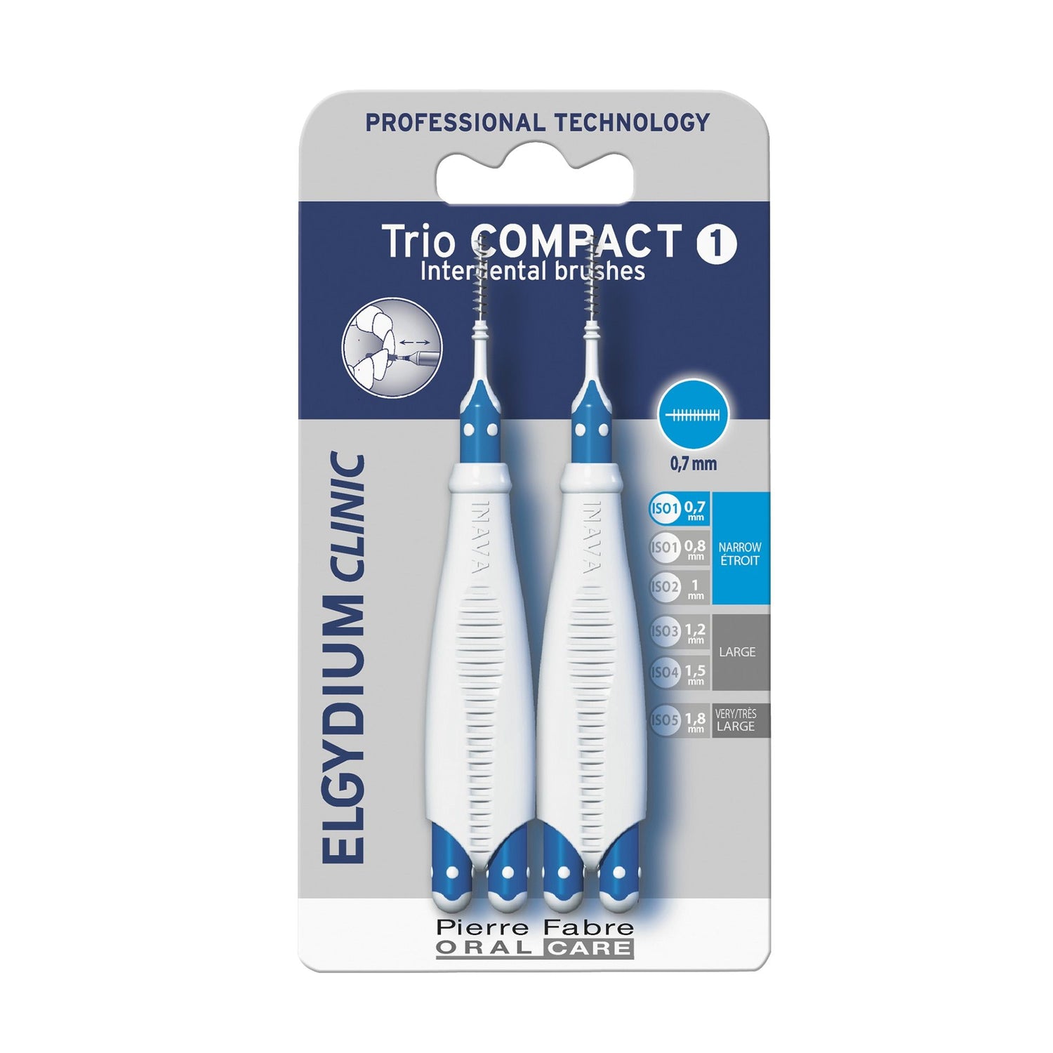 Elgydium Clinic Trio Compact Interdental-Brush 111 - Makkah Pharmacy