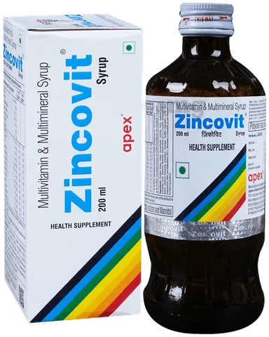 Zincovit Syrup, 200ml - Makkah Pharmacy