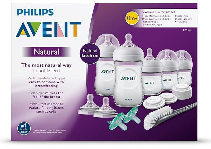Philips Avent Natural Newborn Starter Set, 1 Pack - Makkah Pharmacy