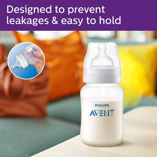 Philips Avent 260ml Anti-Colic Nursing Bottles (1+ Months), 2 Pieces - Makkah Pharmacy