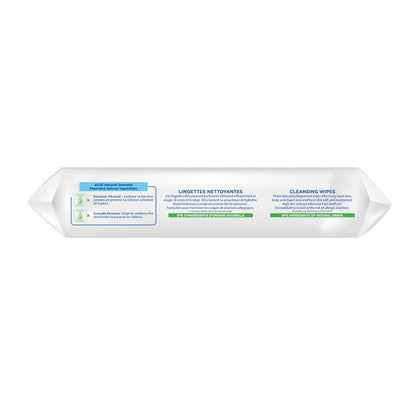 Mustela Baby Cleansing Wipes for Hands & Body, 70 wipes - Makkah Pharmacy
