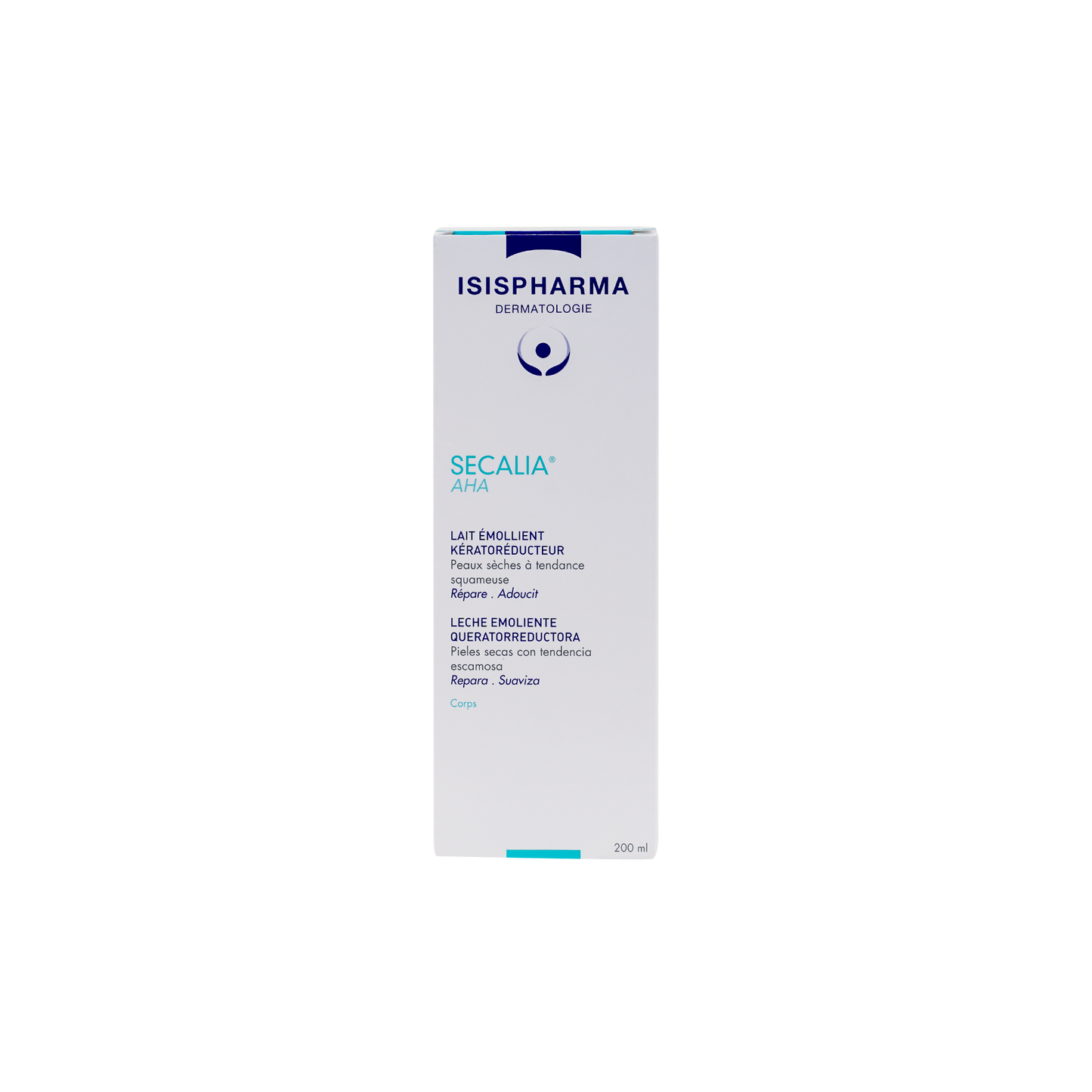 Isispharma Secalia Exfoliating Emollient Milk for Dry & Scale Prone Skin, 200ml - Makkah Pharmacy