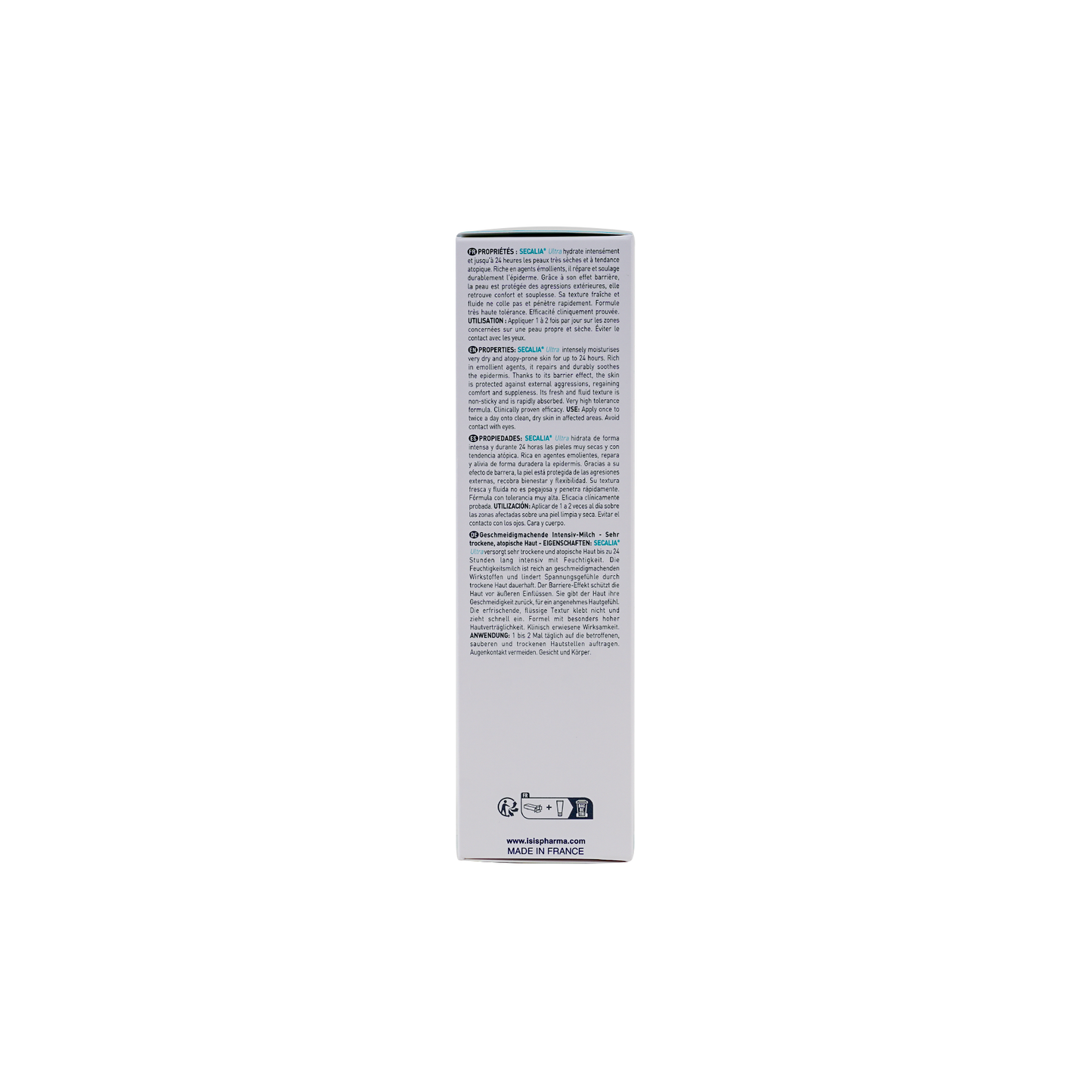 Isispharma Secalia Ultra Body Milk, 200ml - Makkah Pharmacy