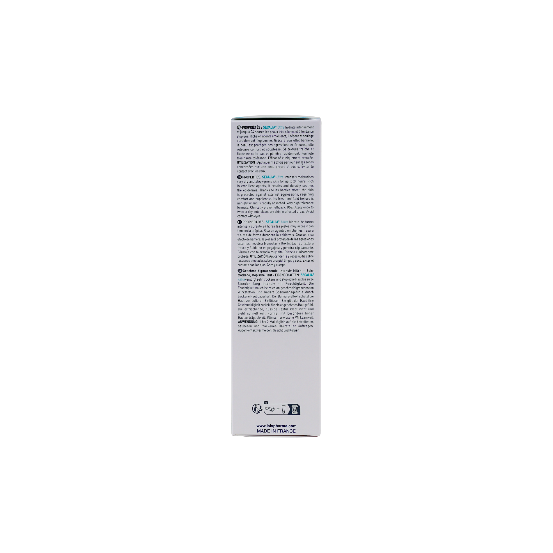 Isispharma Secalia Ultra Body Milk, 200ml - Makkah Pharmacy