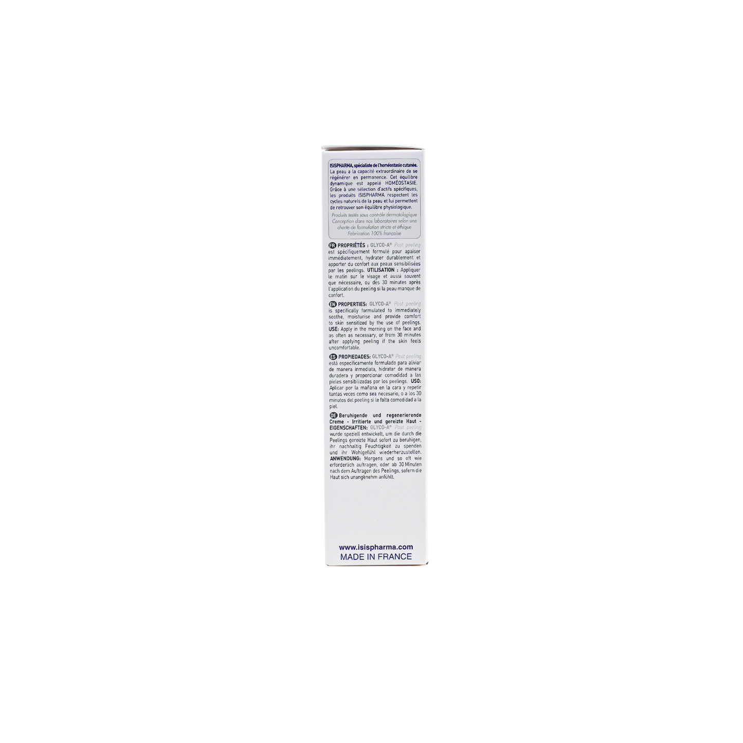 ISIS Pharma Detmatologie Glyco Post Peeling Soothing Cream, 40ml - Makkah Pharmacy
