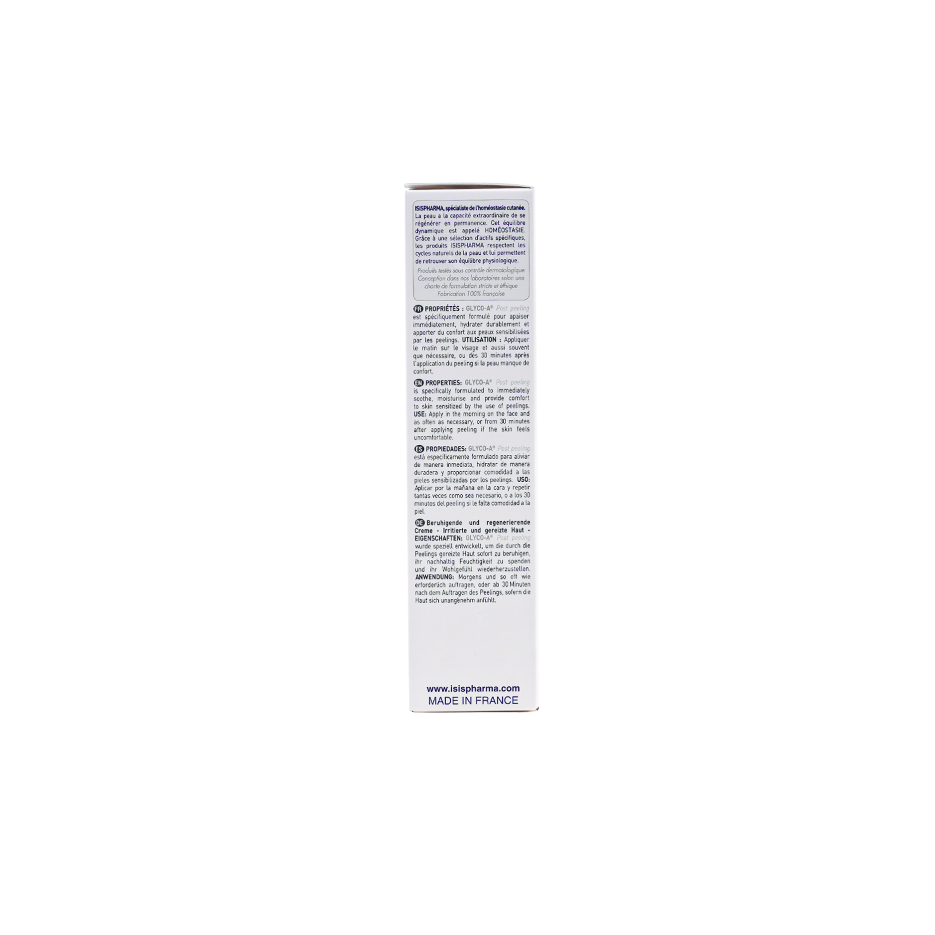 ISIS Pharma Detmatologie Glyco Post Peeling Soothing Cream, 40ml - Makkah Pharmacy