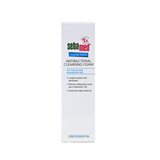 Sebamed Clear Face Antibacterial Clenasing Foam, 150ml - Makkah Pharmacy