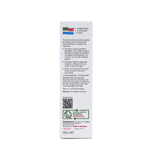 Sebamed Clear Face Antibacterial Clenasing Foam, 150ml - Makkah Pharmacy