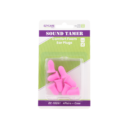 Ezycare Sound Tamer Comfort Foam Ear Plugs 8 Pieces - Makkah Pharmacy