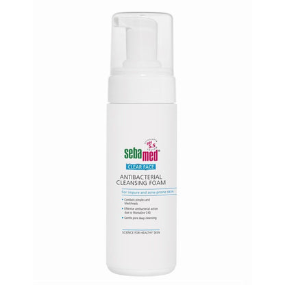 Sebamed Clear Face Antibacterial Clenasing Foam, 150ml - Makkah Pharmacy