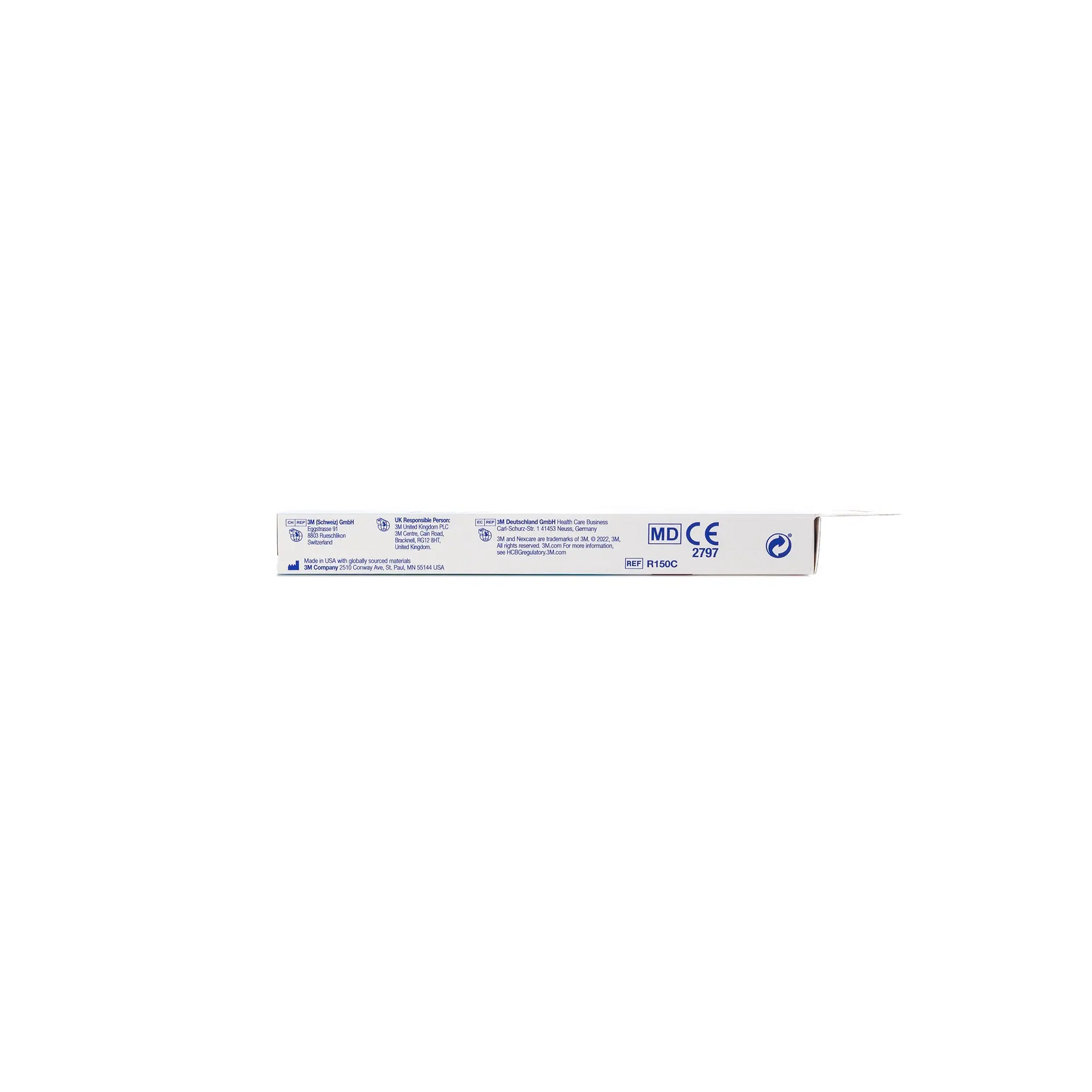 Nexcare Steri-Strips Hypoallergenic Wound Dressing Plasters, 8 Pieces - Makkah Pharmacy