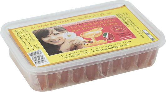 Al Ramaqia Sweets Hair Remover Wax with Honey 10 per pack - Makkah Pharmacy