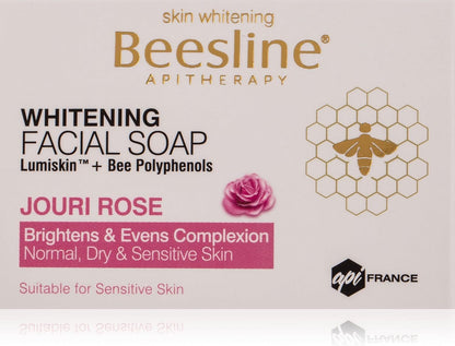 Beesline Whitening Facial Soap With Rose 85, Ml - Makkah Pharmacy