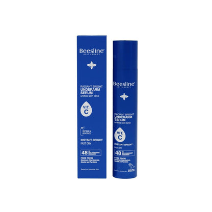 Beesline Instant Bright Radiant Bright Underarm Serum Spray, 150ml - Makkah Pharmacy