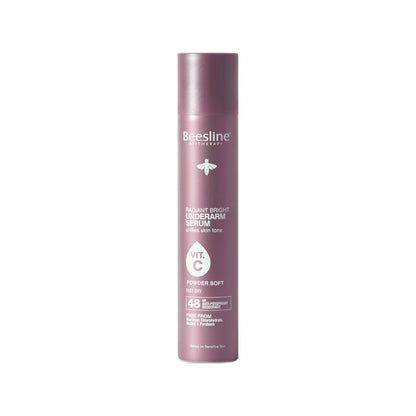 Beesline Radiant Bright Underarm Serum Powder Soft, 150ml - Makkah Pharmacy