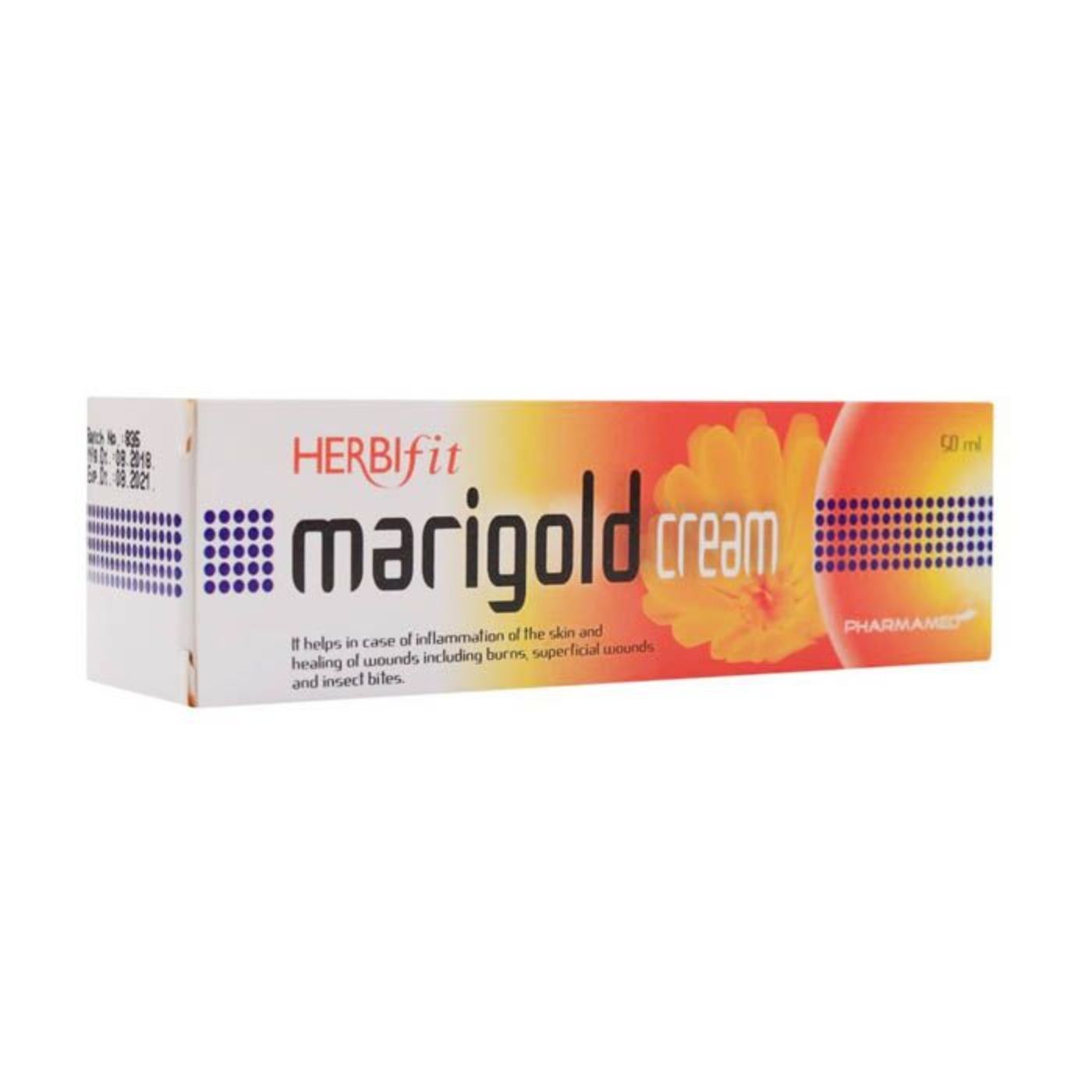 Herbifit Marigold Wound Care Cream, 50ml - Makkah Pharmacy